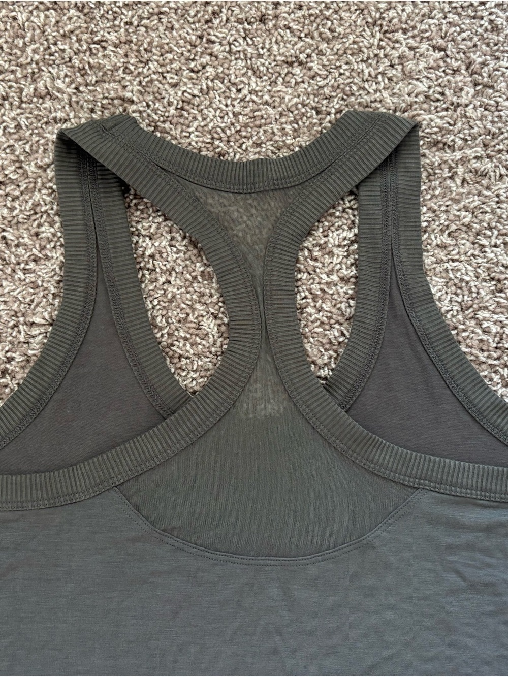Athleta Olive Racerback Performance Tank Top - Picture 6 of 6